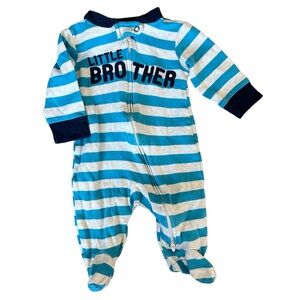 Carter's baby brother “little brother” sleeper 0-3 months
